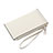 Coque Pochette Cuir Universel K15 Blanc