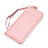 Coque Pochette Cuir Universel Litchi Motif Rose