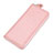 Coque Pochette Cuir Universel Litchi Motif Rose Petit