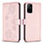 Coque Portefeuille Fleurs Livre Cuir Etui Clapet BF1 pour Oppo A94 5G Petit