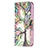 Coque Portefeuille Fleurs Livre Cuir Etui Clapet L02 pour Apple iPhone 13 Mixte Petit