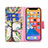 Coque Portefeuille Fleurs Livre Cuir Etui Clapet L03 pour Apple iPhone 13 Pro Max Mixte Petit