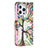 Coque Portefeuille Fleurs Livre Cuir Etui Clapet L03 pour Apple iPhone 14 Pro Max Mixte Petit