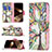 Coque Portefeuille Fleurs Livre Cuir Etui Clapet L03 pour Apple iPhone 14 Pro Max Mixte Petit