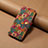 Coque Portefeuille Fleurs Livre Cuir Etui Clapet MT2 pour Samsung Galaxy A53 5G Petit