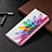 Coque Portefeuille Fleurs Livre Cuir Etui Clapet pour Apple iPhone 13 Colorful Petit