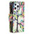 Coque Portefeuille Fleurs Livre Cuir Etui Clapet pour Apple iPhone 16 Pro Max Mixte Petit