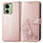 Coque Portefeuille Fleurs Livre Cuir Etui Clapet pour Motorola Moto Edge (2023) 5G Petit