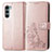 Coque Portefeuille Fleurs Livre Cuir Etui Clapet pour Motorola Moto Edge S30 5G Petit