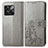 Coque Portefeuille Fleurs Livre Cuir Etui Clapet pour OnePlus 10T 5G Petit