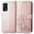 Coque Portefeuille Fleurs Livre Cuir Etui Clapet pour Oppo A16 Petit