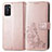 Coque Portefeuille Fleurs Livre Cuir Etui Clapet pour Oppo A55S 5G Petit