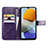 Coque Portefeuille Fleurs Livre Cuir Etui Clapet pour Samsung Galaxy F23 5G Petit