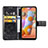 Coque Portefeuille Fleurs Livre Cuir Etui Clapet pour Samsung Galaxy M11 Petit
