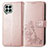 Coque Portefeuille Fleurs Livre Cuir Etui Clapet pour Samsung Galaxy M33 5G Petit