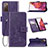 Coque Portefeuille Fleurs Livre Cuir Etui Clapet pour Samsung Galaxy S20 FE 4G Petit