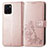 Coque Portefeuille Fleurs Livre Cuir Etui Clapet pour Vivo Y10 t1 Rose