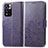 Coque Portefeuille Fleurs Livre Cuir Etui Clapet pour Xiaomi Mi 11i 5G (2022) Violet