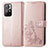 Coque Portefeuille Fleurs Livre Cuir Etui Clapet pour Xiaomi Redmi Note 11T 5G Rose