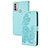 Coque Portefeuille Fleurs Livre Cuir Etui Clapet Y01X pour Motorola Moto E40 Petit