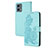 Coque Portefeuille Fleurs Livre Cuir Etui Clapet Y01X pour Motorola Moto G 5G (2023) Petit