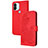 Coque Portefeuille Fleurs Livre Cuir Etui Clapet Y01X pour Xiaomi Redmi A1 Plus Rouge