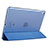 Coque Portefeuille Flip Cuir pour Apple iPad Pro 9.7 Bleu Petit