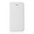 Coque Portefeuille Flip Cuir pour Apple iPhone 5C Blanc