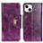 Coque Portefeuille Livre Cuir Etui Clapet A01 pour Apple iPhone 13 Violet