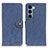 Coque Portefeuille Livre Cuir Etui Clapet A01D pour Motorola Moto Edge S30 5G Bleu