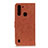 Coque Portefeuille Livre Cuir Etui Clapet A01D pour Motorola Moto One Fusion Marron