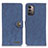 Coque Portefeuille Livre Cuir Etui Clapet A01D pour Nokia G11 Bleu