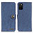 Coque Portefeuille Livre Cuir Etui Clapet A01D pour Samsung Galaxy F02S SM-E025F Bleu