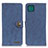 Coque Portefeuille Livre Cuir Etui Clapet A01D pour Samsung Galaxy F42 5G Bleu