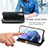 Coque Portefeuille Livre Cuir Etui Clapet A01D pour Samsung Galaxy S21 Plus 5G Petit