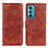 Coque Portefeuille Livre Cuir Etui Clapet A02D pour Motorola Moto Edge 30 5G Marron