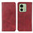 Coque Portefeuille Livre Cuir Etui Clapet A02D pour Motorola Moto Edge 40 5G Rouge