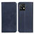 Coque Portefeuille Livre Cuir Etui Clapet A02D pour Motorola Moto Edge 40 Pro 5G Bleu