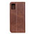 Coque Portefeuille Livre Cuir Etui Clapet A02D pour Motorola Moto Edge S 5G Marron