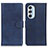 Coque Portefeuille Livre Cuir Etui Clapet A02D pour Motorola Moto Edge X30 5G Bleu