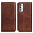 Coque Portefeuille Livre Cuir Etui Clapet A02D pour Motorola Moto G Stylus (2022) 4G Marron