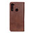 Coque Portefeuille Livre Cuir Etui Clapet A02D pour Motorola Moto One Fusion Plus Marron