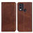 Coque Portefeuille Livre Cuir Etui Clapet A02D pour Nokia C22 Marron