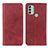 Coque Portefeuille Livre Cuir Etui Clapet A02D pour Nokia C31 Rouge