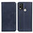 Coque Portefeuille Livre Cuir Etui Clapet A02D pour Nokia G11 Plus Bleu