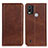 Coque Portefeuille Livre Cuir Etui Clapet A02D pour Nokia G11 Plus Marron