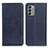 Coque Portefeuille Livre Cuir Etui Clapet A02D pour Nokia G400 5G Bleu