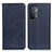 Coque Portefeuille Livre Cuir Etui Clapet A02D pour OnePlus Nord N200 5G Bleu