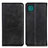 Coque Portefeuille Livre Cuir Etui Clapet A02D pour Samsung Galaxy A22s 5G Noir