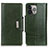 Coque Portefeuille Livre Cuir Etui Clapet A03 pour Apple iPhone 13 Pro Vert